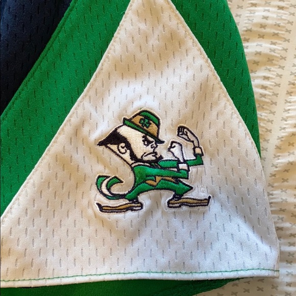 Men's Notre Dame adidas gym shorts - Picture 3 of 5